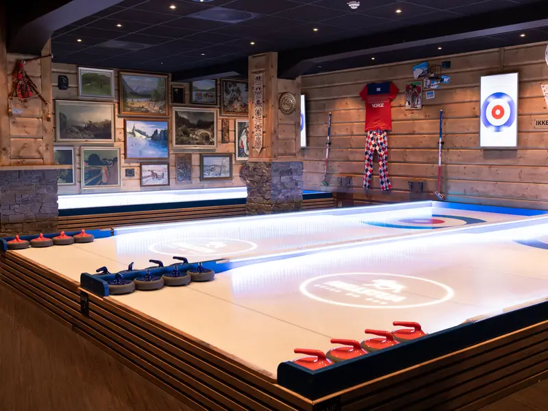 Streetcurlingbanene på Fjellstua