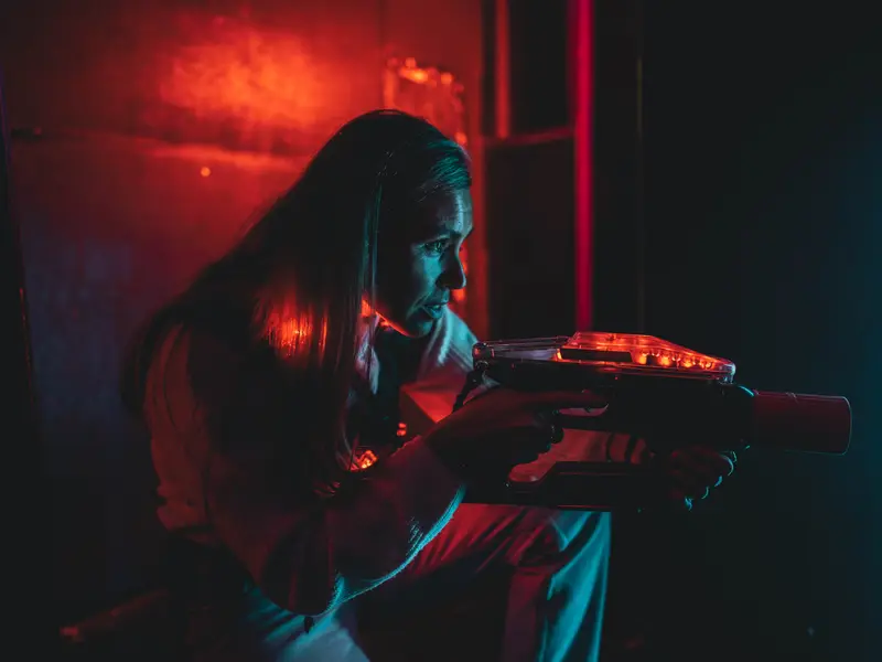 Laser tag in the arena