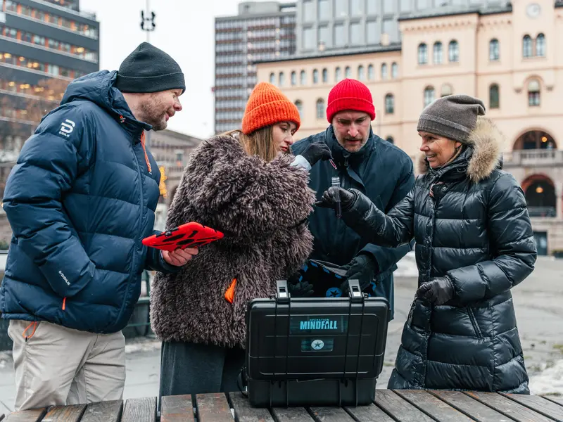 Lag på oppdrag i Oslo sentrum